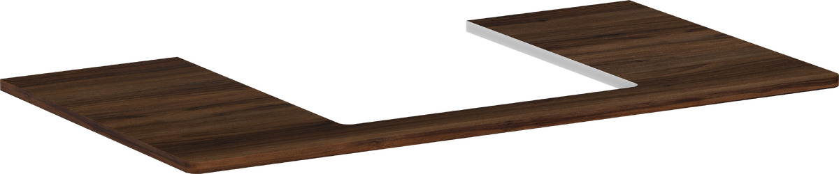 Hansgrohe Xelu Q szekrény feletti pult 98x55 cm dió 54095630