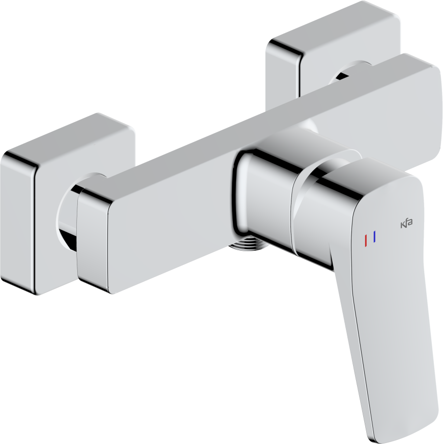 KFA Armatura Malaga zuhanycsaptelep fal króm 4526-010-00