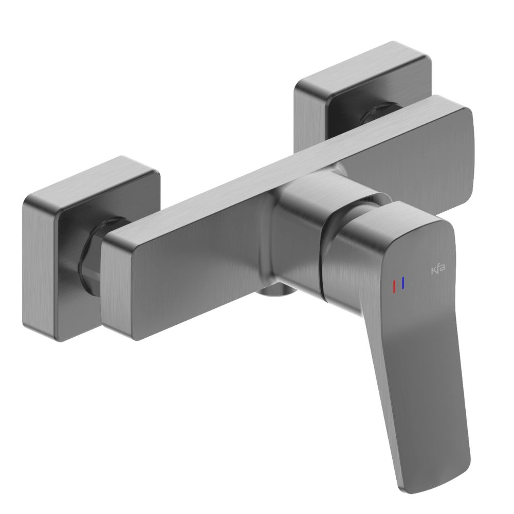 KFA Armatura Malaga zuhanycsaptelep fal grafit 4526-010-61