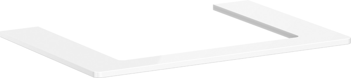 Hansgrohe Xelu Q szekrény feletti pult 78x55 cm fehér 54109050