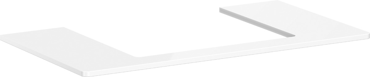 Hansgrohe Xelu Q szekrény feletti pult 98x55 cm fehér 54110050