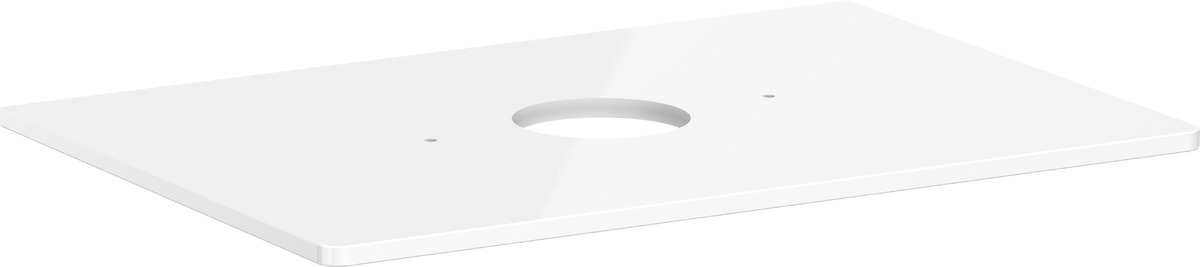 Hansgrohe Xelu Q szekrény feletti pult 78x55 cm fehér 54113050