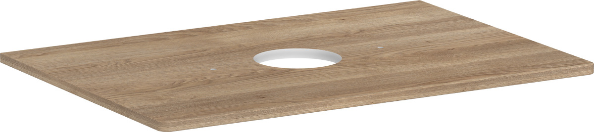 Hansgrohe Xelu Q szekrény feletti pult 78x55 cm tölgy 54113230