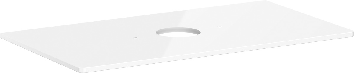 Hansgrohe Xelu Q szekrény feletti pult 98x55 cm fehér 54114050