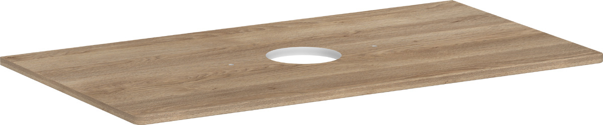 Hansgrohe Xelu Q szekrény feletti pult 98x55 cm tölgy 54114230