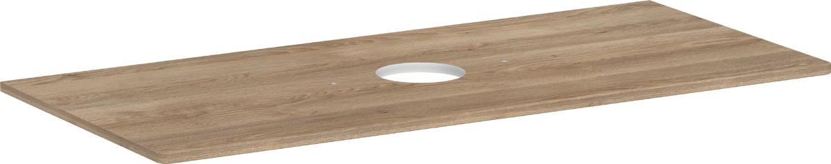 Hansgrohe Xelu Q szekrény feletti pult 118x55 cm tölgy 54115230