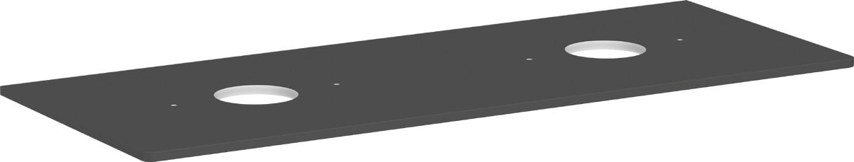 Hansgrohe Xelu Q szekrény feletti pult 136x55 cm szürke 54118910