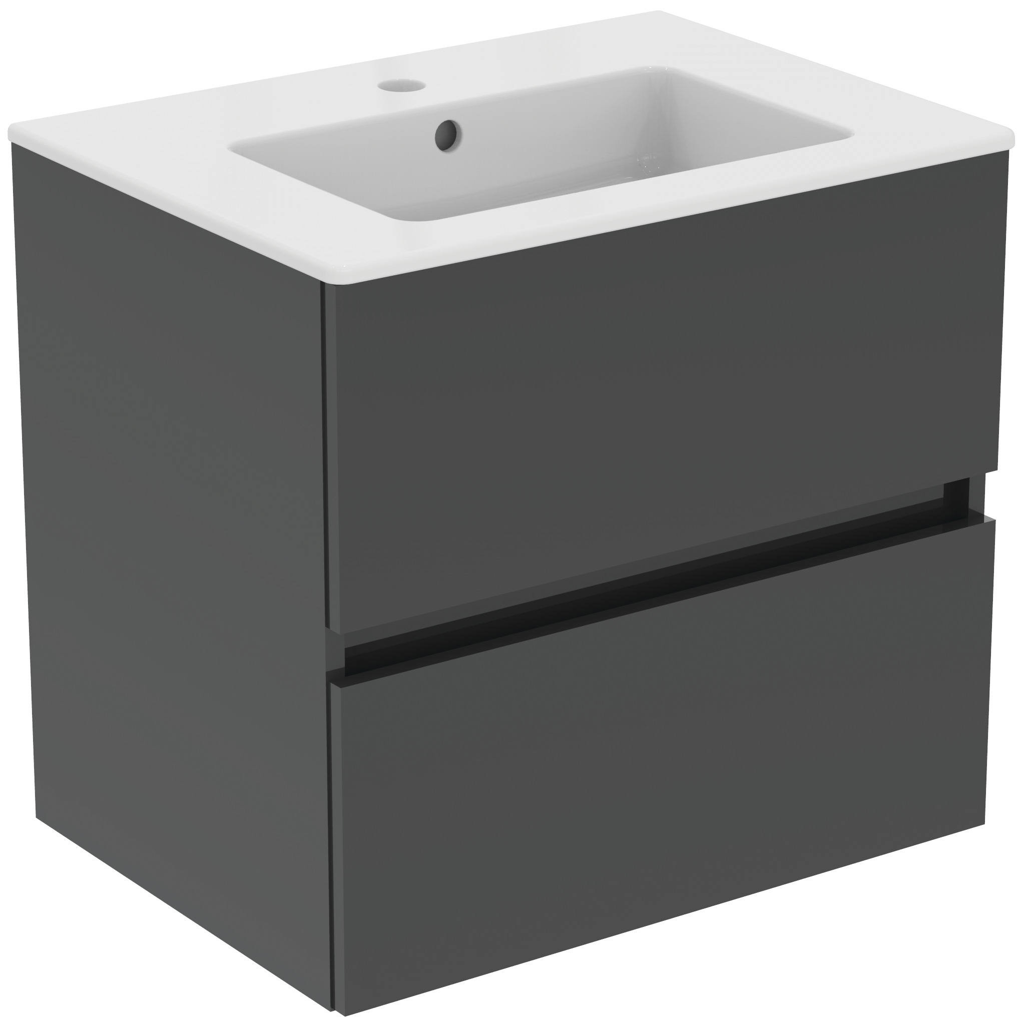 Ideal Standard Eurovit+ mosdó szekrénnyel 61 cm szürke R0572TI