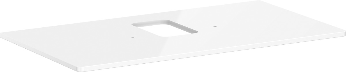 Hansgrohe Xelu Q szekrény feletti pult 98x55 cm fehér 54121050