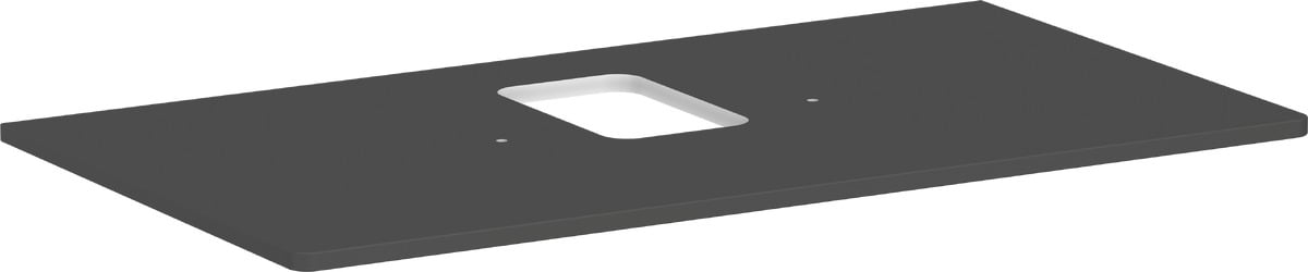 Hansgrohe Xelu Q szekrény feletti pult 98x55 cm szürke 54121910