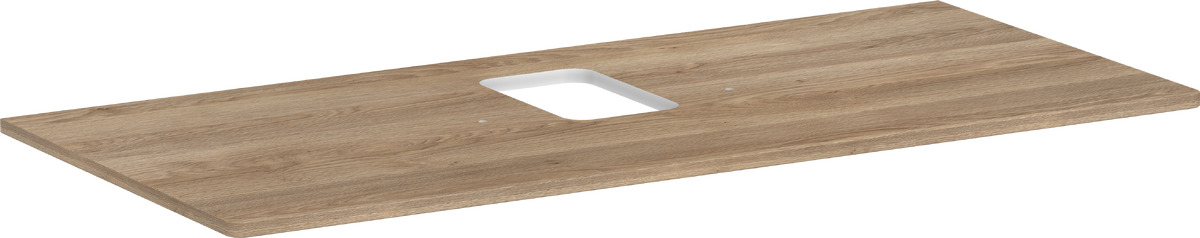 Hansgrohe Xelu Q szekrény feletti pult 118x55 cm tölgy 54122230