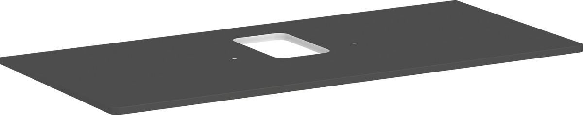 Hansgrohe Xelu Q szekrény feletti pult 118x55 cm szürke 54122910