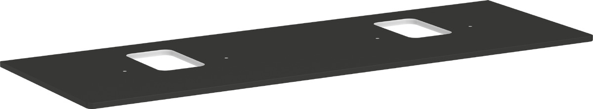 Hansgrohe Xelu Q szekrény feletti pult 156x55 cm szürke 54126910