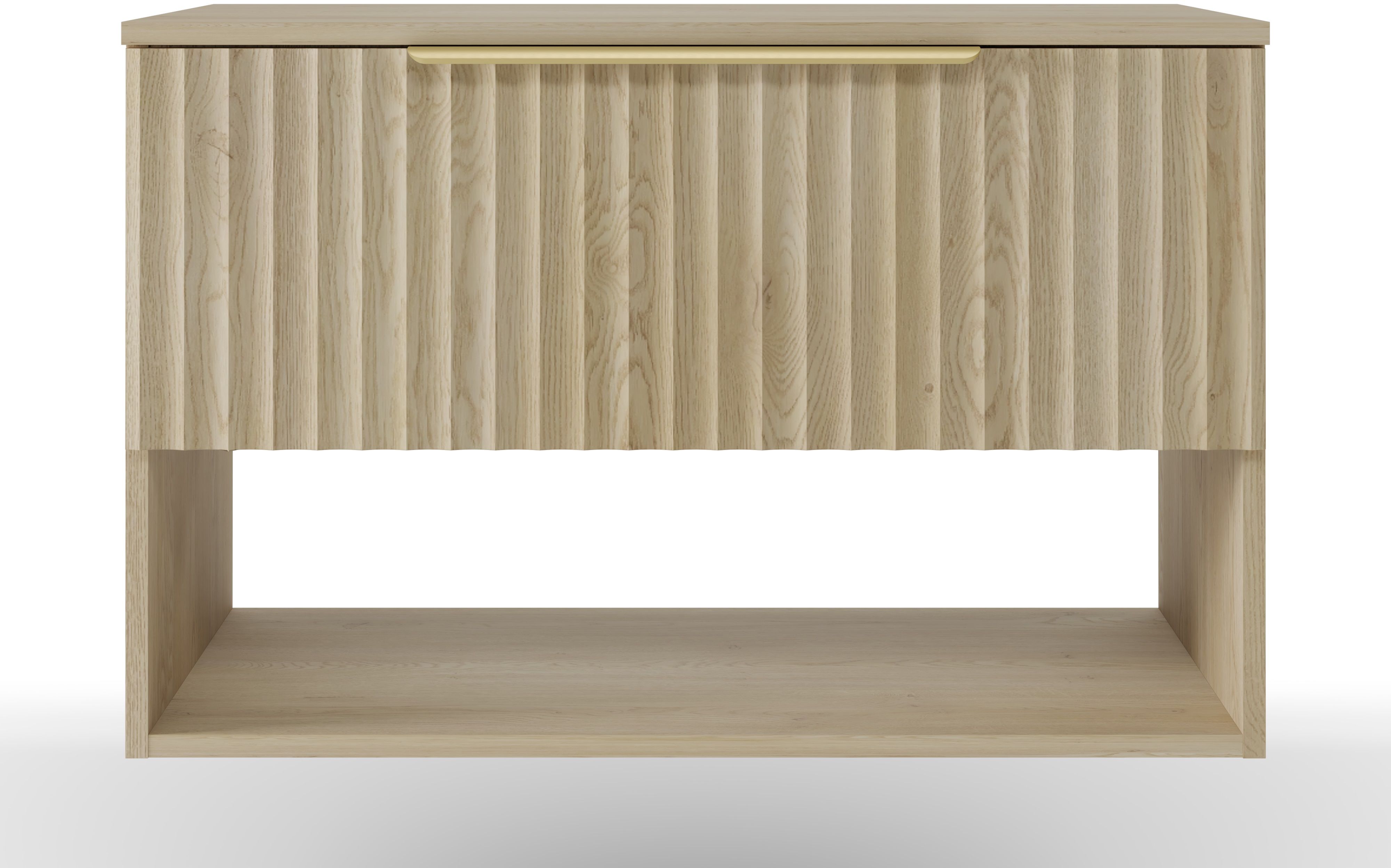Strama Tibu szekrény 80x48.3x51.7 cm mosdókagyló alá akasztható tölgy 48.101.25