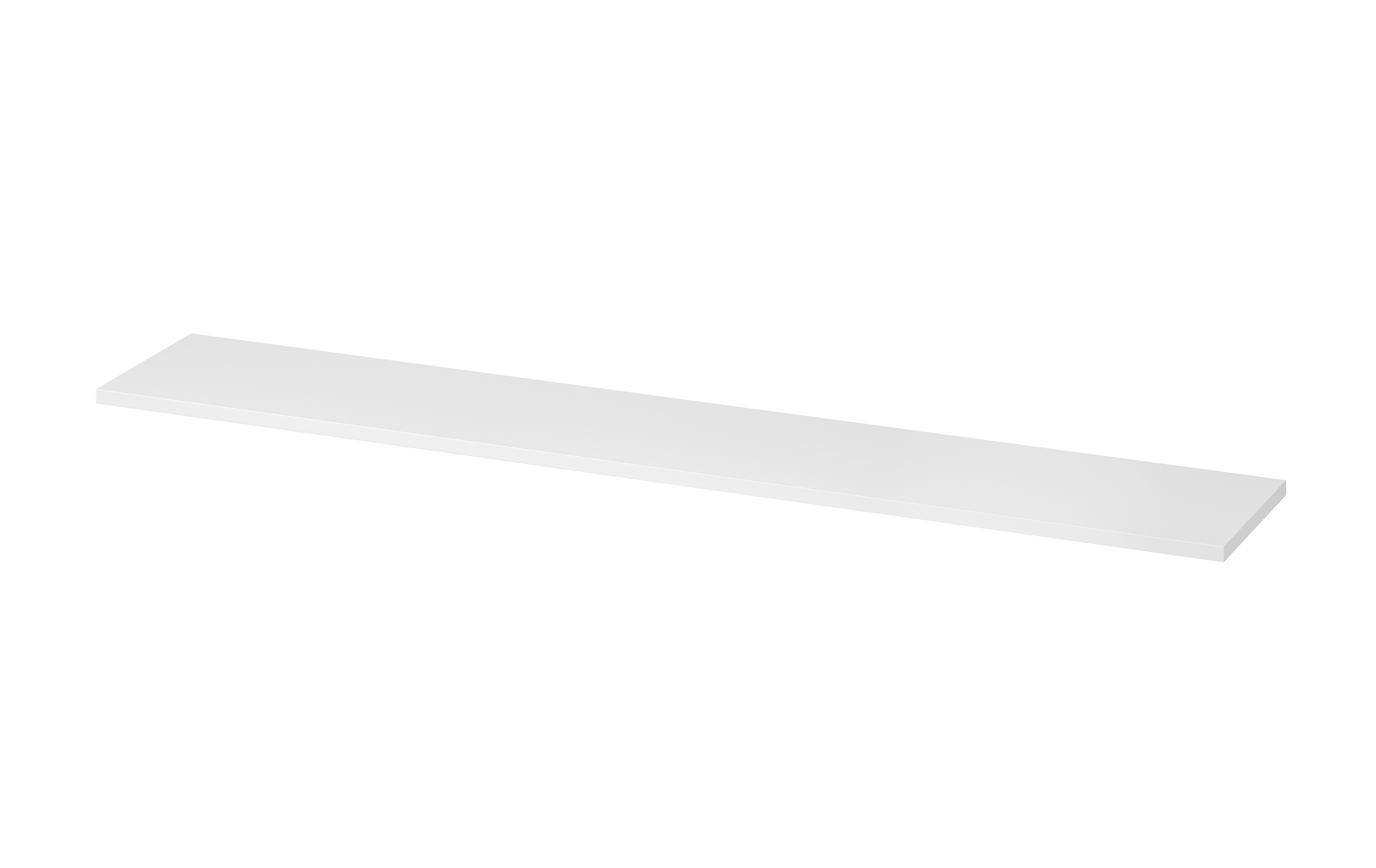 Cersanit Milagros pultra szerelhető keret 132.4x22.5 cm fehér S1026-044