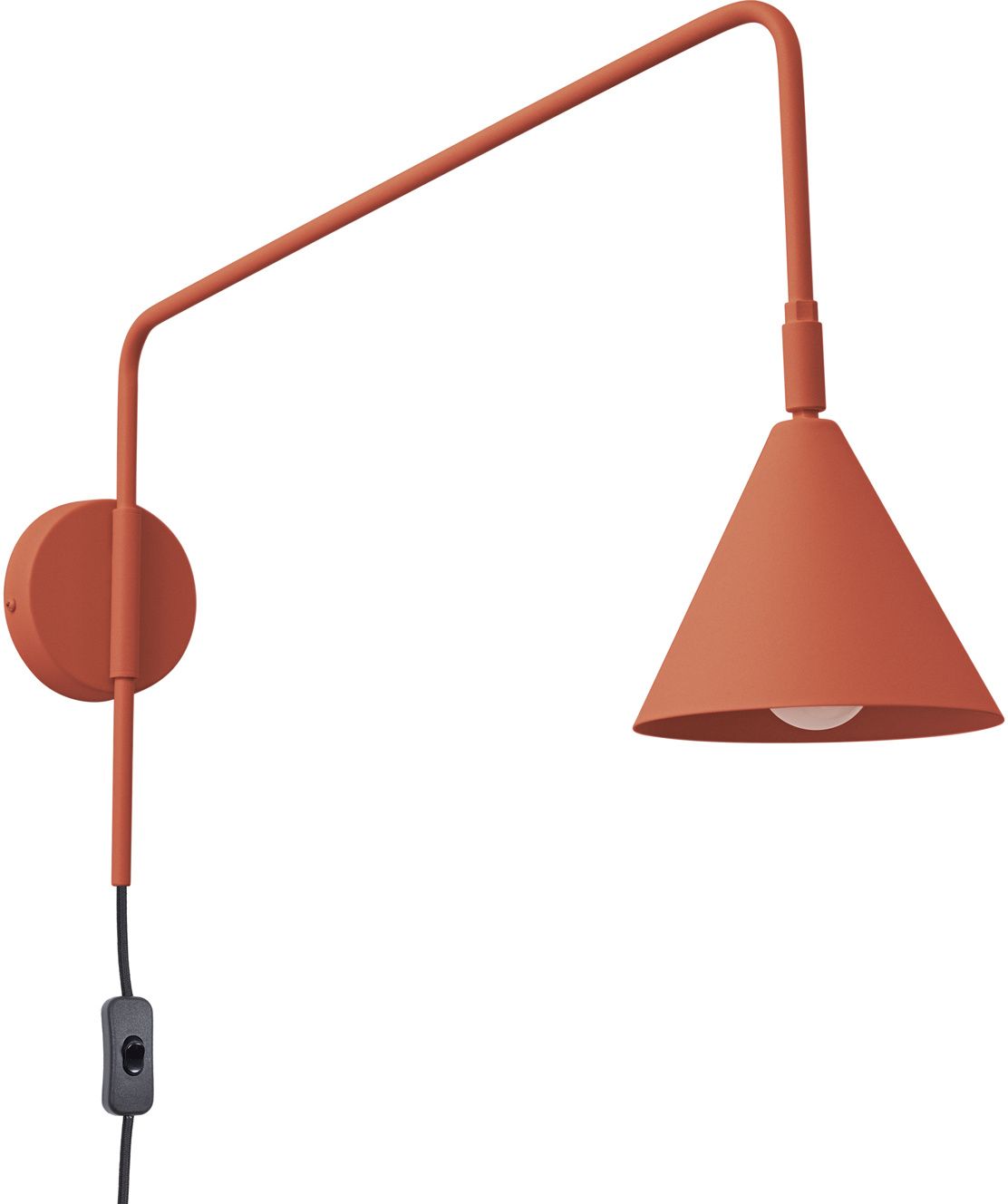 Sollux Lighting Nox oldalfali lámpa 1x10 W piros SL.1701