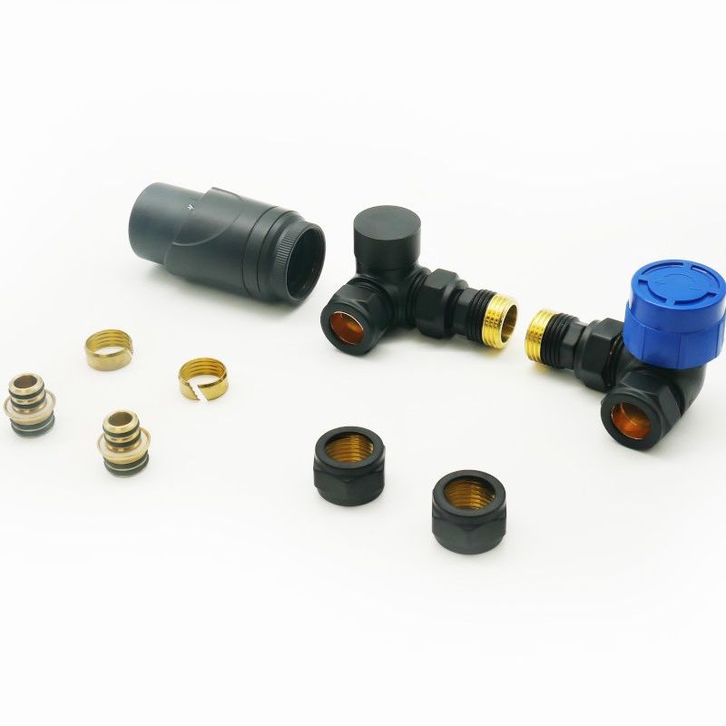 LaVita Opti termosztatikus szelep fekete 5900378343165