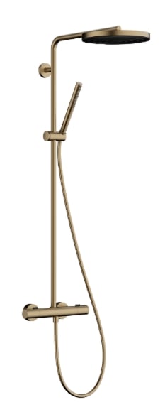 Hansgrohe Pulsify S Puro zuhany készlet fal termosztáttal trópusi zuhany opcióval || 24223140