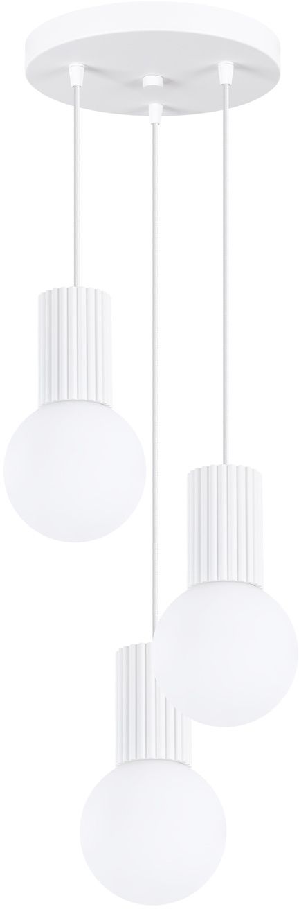Sollux Lighting Halo függőlámpa 3x8 W fehér SL.1710