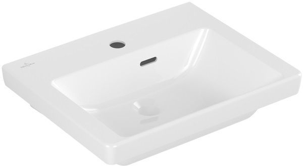 Villeroy & Boch Subway 3.0 mosdótál 50x40 cm négyszögletes klasszikus fehér 43705001