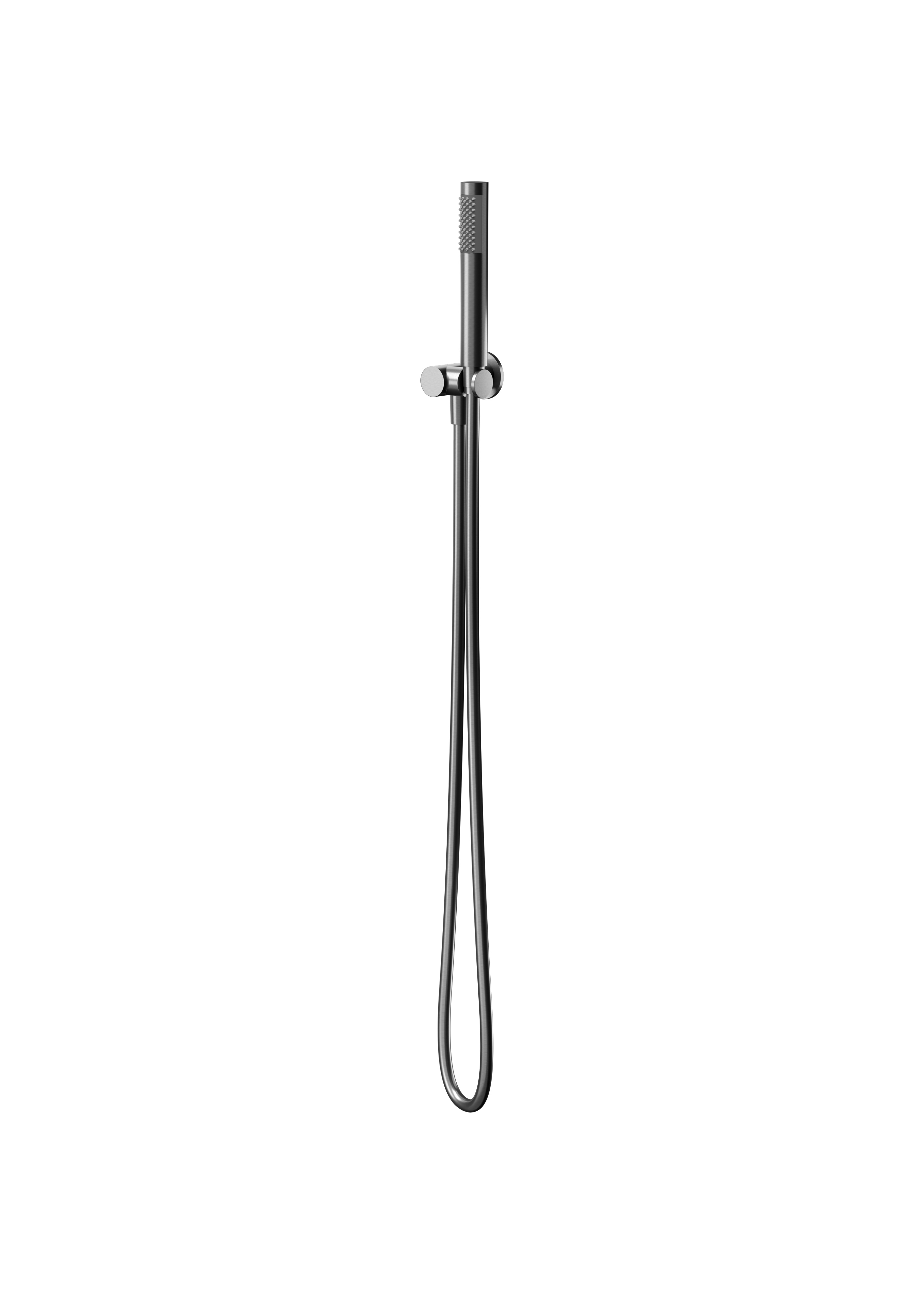 Cersanit Zen zuhany készlet fal fekete-grafit S951-781