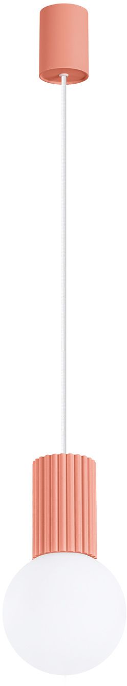 Sollux Lighting Halo függőlámpa 1x8 W fehér SL.1754