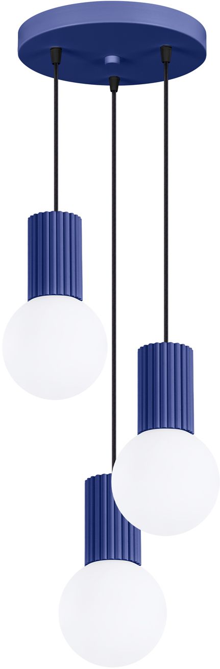 Sollux Lighting Halo függőlámpa 3x8 W fehér-lila SL.1740