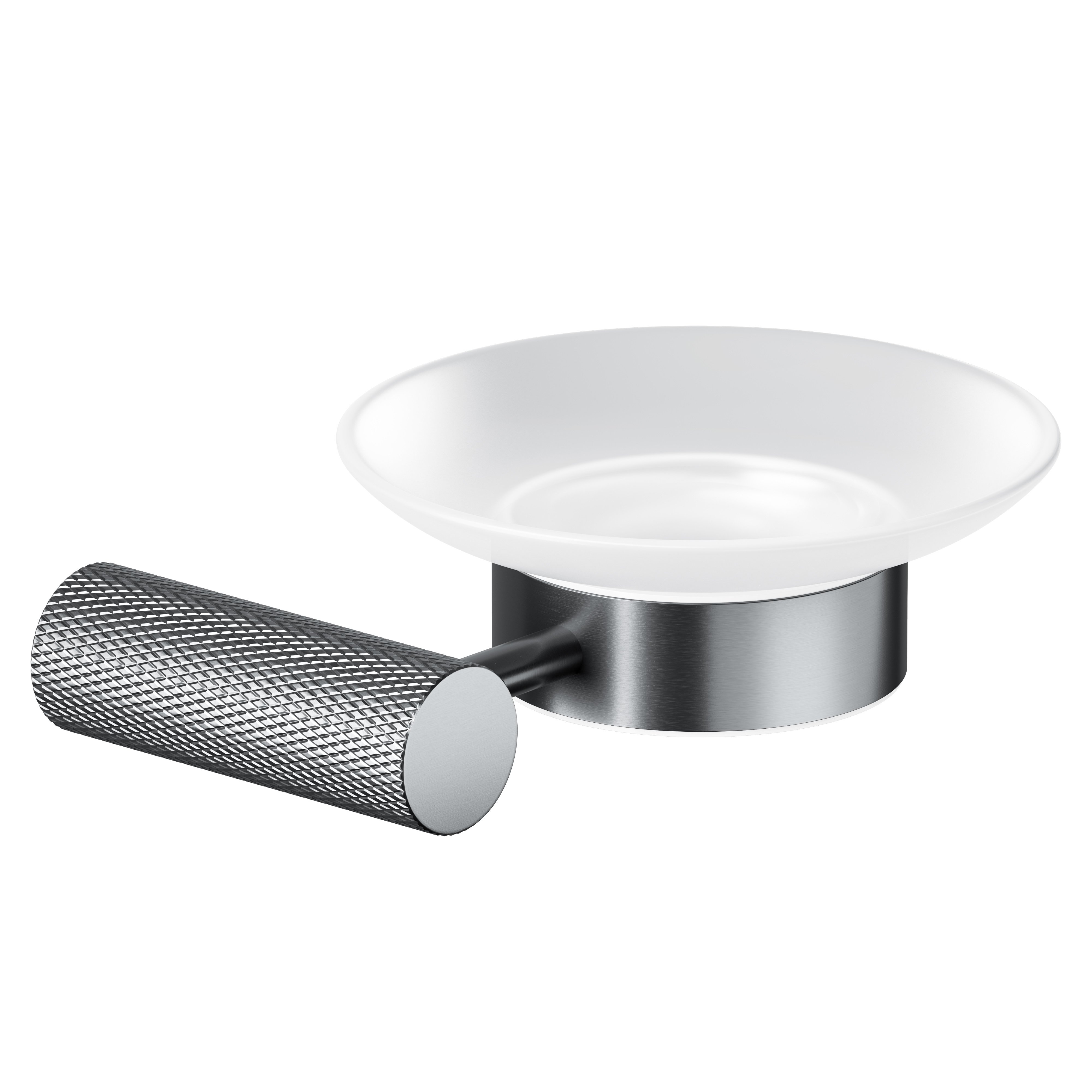 Cersanit Zen szappantartó fali fekete-grafit S951-896