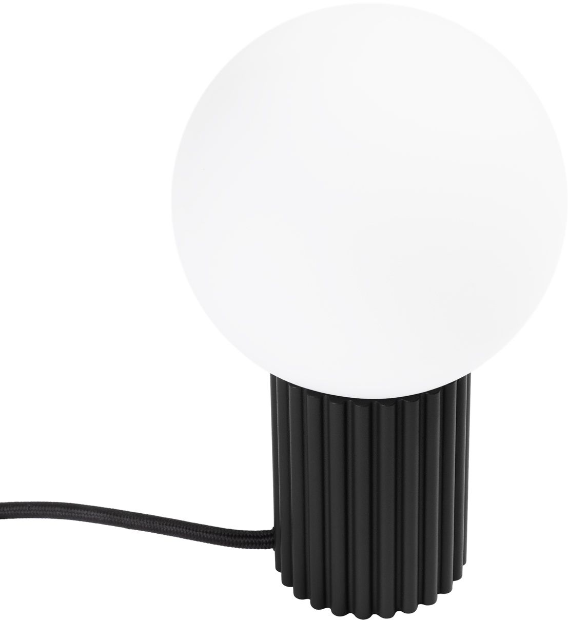 Sollux Lighting Halo asztali lámpa 1x8 W fehér-fekete SL.1716