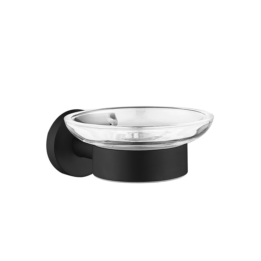 Kronenbach Lima 2.0 Black szappantartó fali fekete 29.200.060.0005