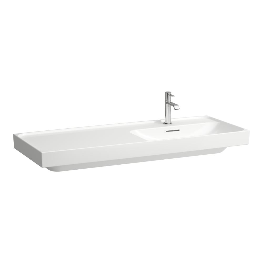 Laufen Meda mosdótál 120x46 cm négyszögletes beépíthető fehér fényes H8171194001041