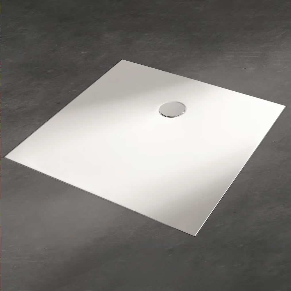 Kronenbach Cube négyzet alakú zuhanytálca 80x80 cm fehér KBMD8080