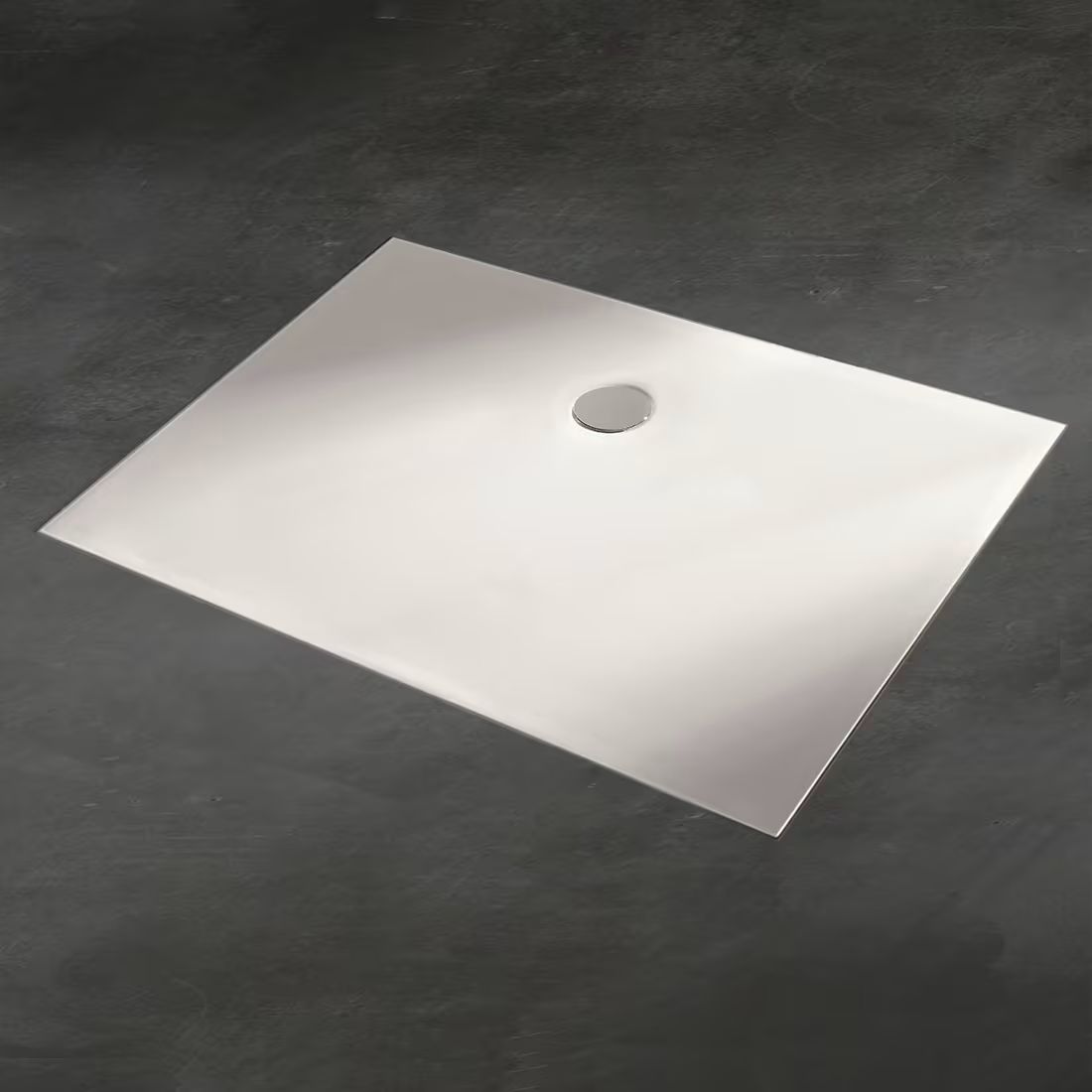 Kronenbach Cube téglalap alakú zuhanytálca 120x90 cm fehér KBMD1290AS