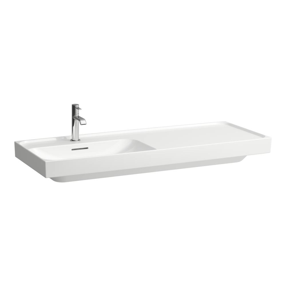 Laufen Meda mosdótál 120x46 cm négyszögletes beépíthető fehér fényes H8171100001041