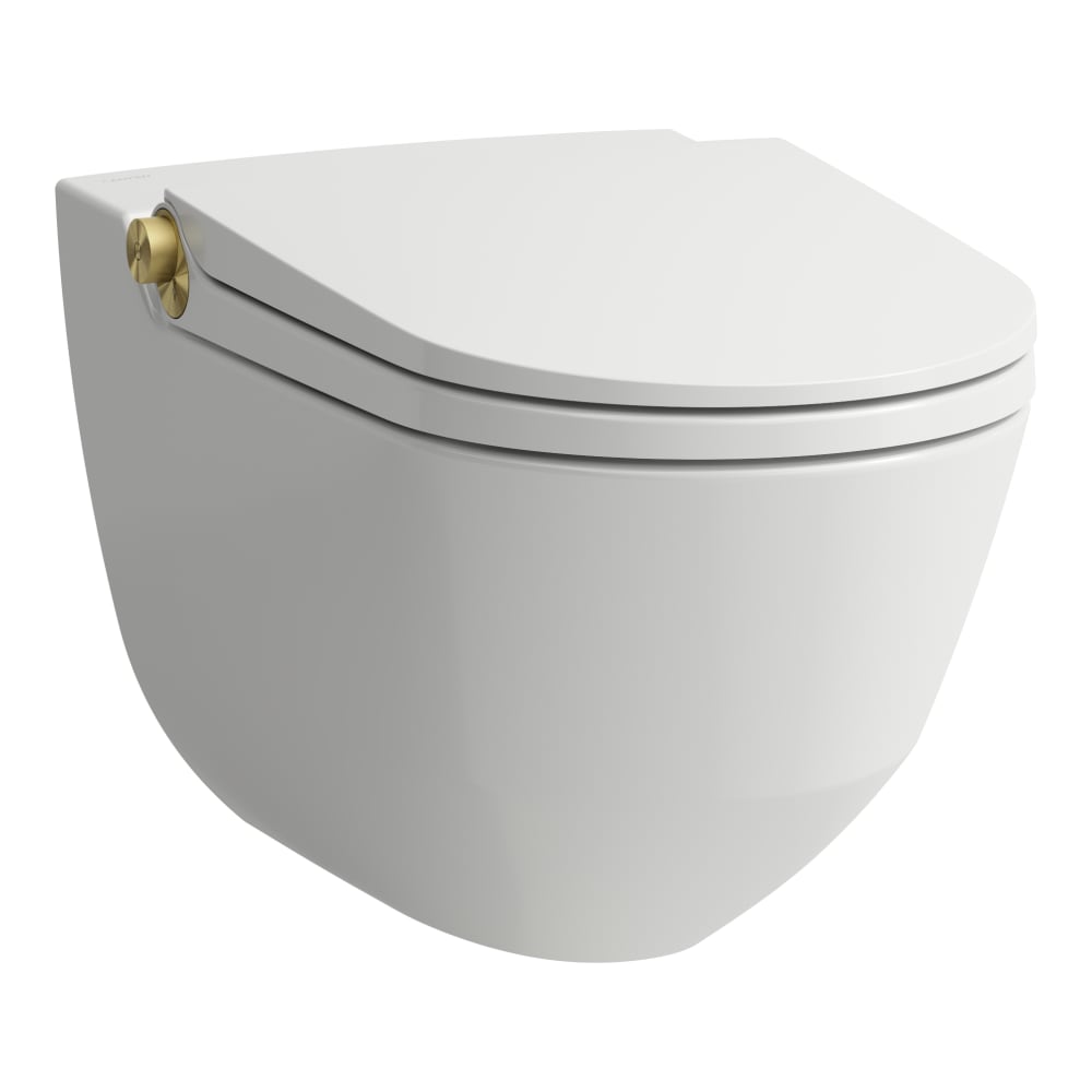 Laufen Cleanet Riva bidéfunkciós wc függő perem nélkül fehér H8206914020001