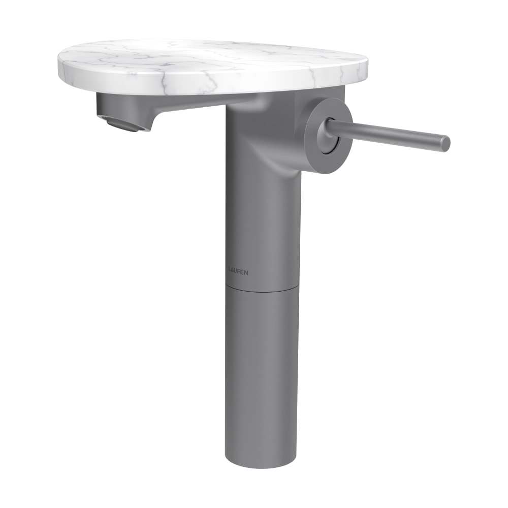 Laufen Ada mosdócsaptelep álló fehér-acél HF506714505060