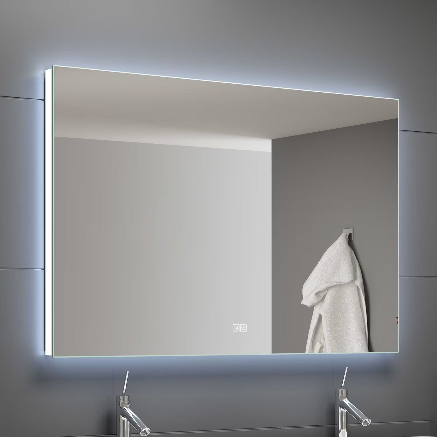 Kronenbach Night tükör 100x60 cm négyszögletes világítással UN601076KBNNLED