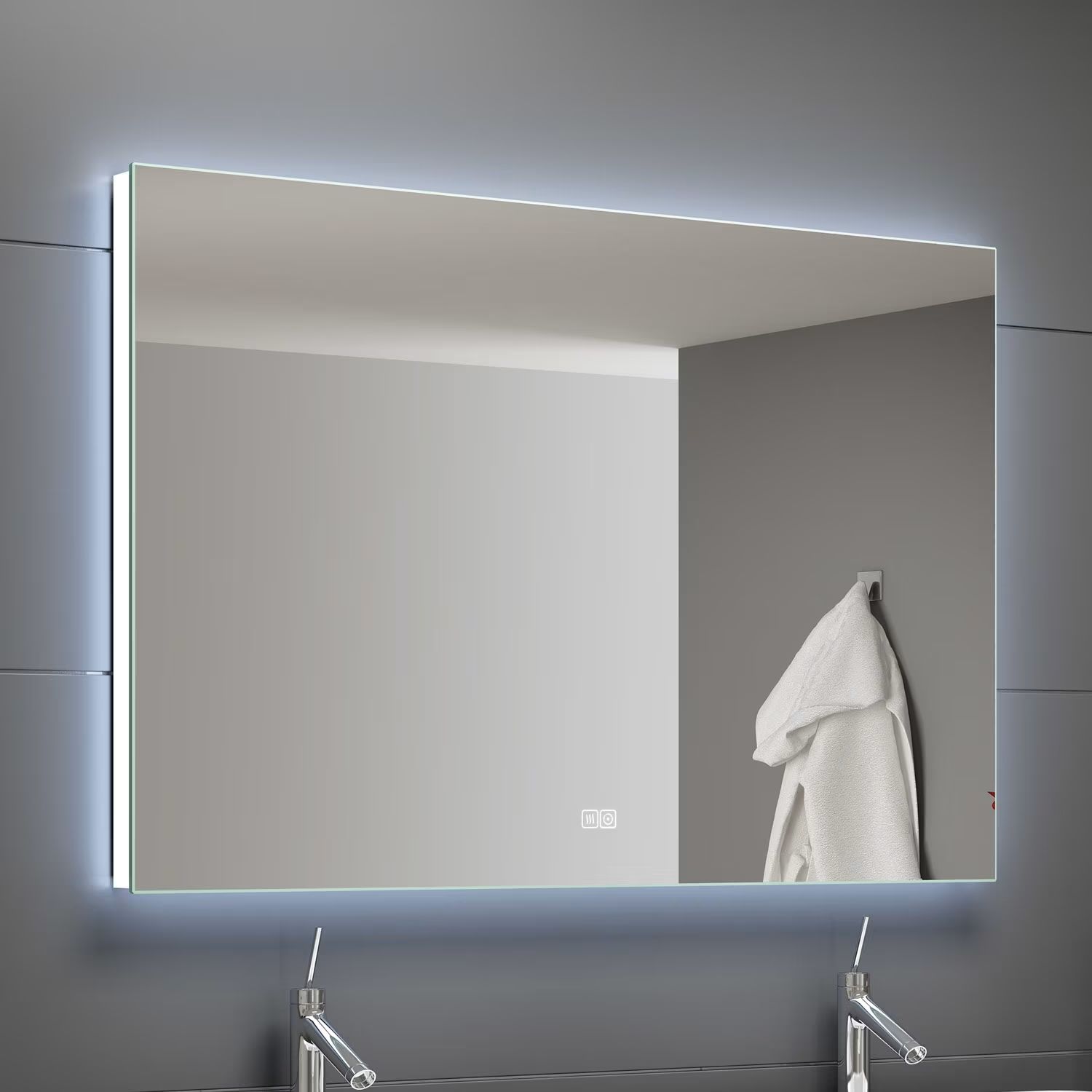 Kronenbach Night tükör 140x60 cm négyszögletes világítással UN601476KBNNLED