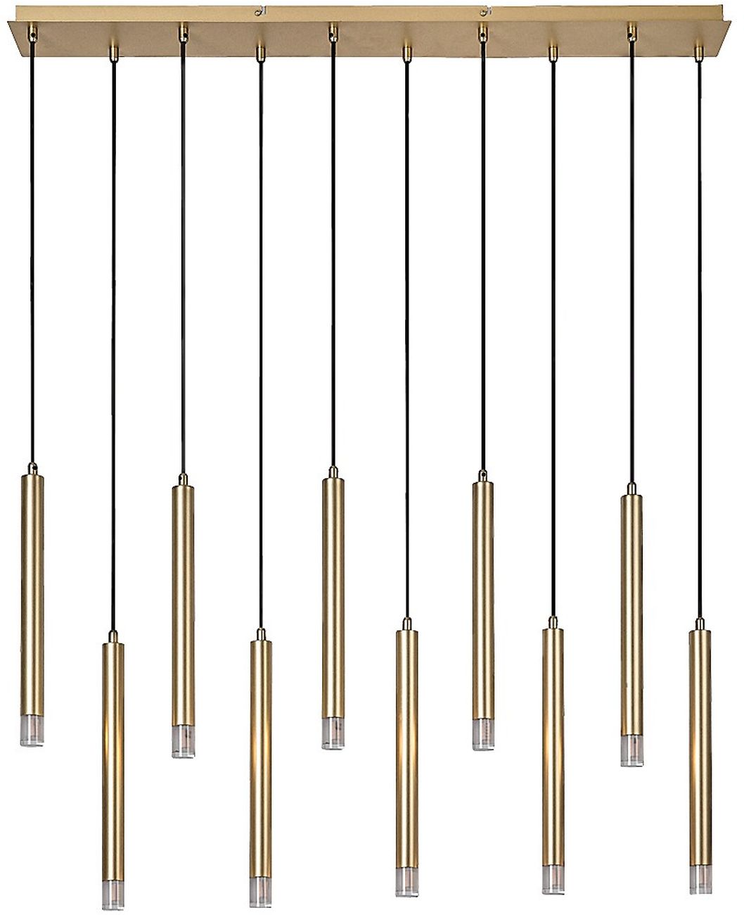 Rabalux Ramira függőlámpa x5 W átlátszó-arany 72365