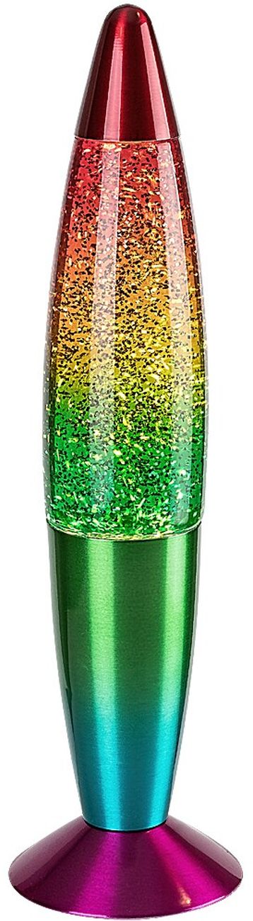 Rabalux Glitter Rainbow2 asztali lámpa 1x25 W sokszínű 76008