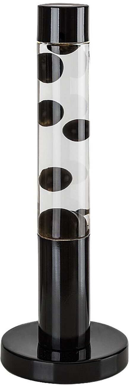 Rabalux Lavastic asztali lámpa 1x25 W fekete-átlátszó 76027