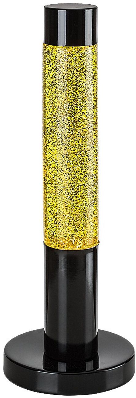 Rabalux Lavastic asztali lámpa 1x25 W fekete-átlátszó-arany 76029