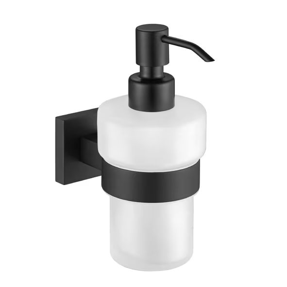 Kronenbach Quara 2.0 Black szappanadagoló 200 ml fekete 29.210.065.1904