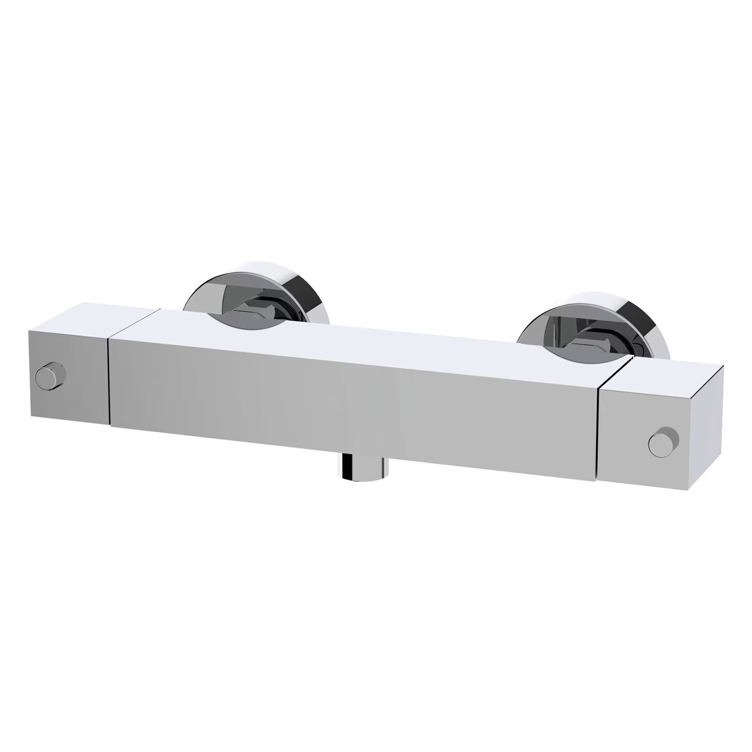 Kronenbach Quara 3.0 zuhanycsaptelep fal z termosztáttal króm KB100362C10