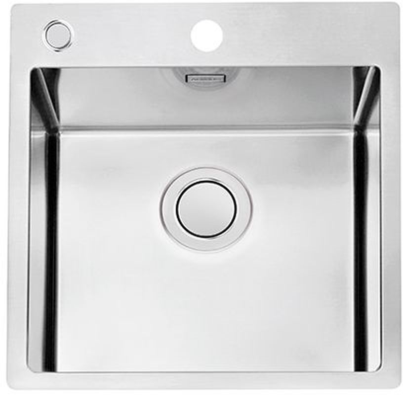 Alveus Pure acél mosogató 52.5x46.5 cm acél 1149510