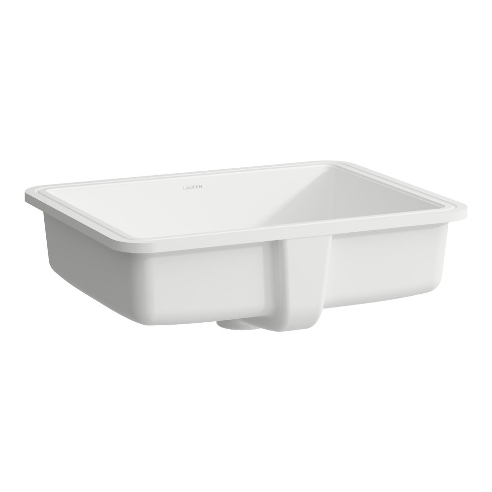 Laufen Savoy mosdótál 44x33 cm négyszögletes alulról beépíthető fehér H8189487571091