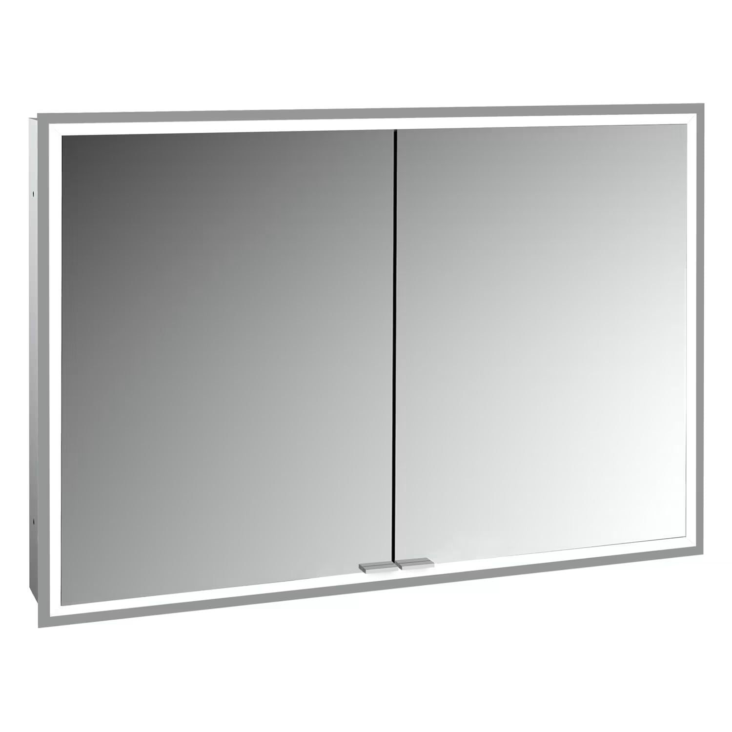 Kronenbach Cube 2.0 szekrény 100x17x70 cm tükörrel KB100206CR