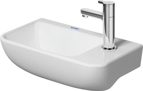 Duravit ME by Starck mosdótál 40x22 cm négyszögletes klasszikus fehér 0717403200