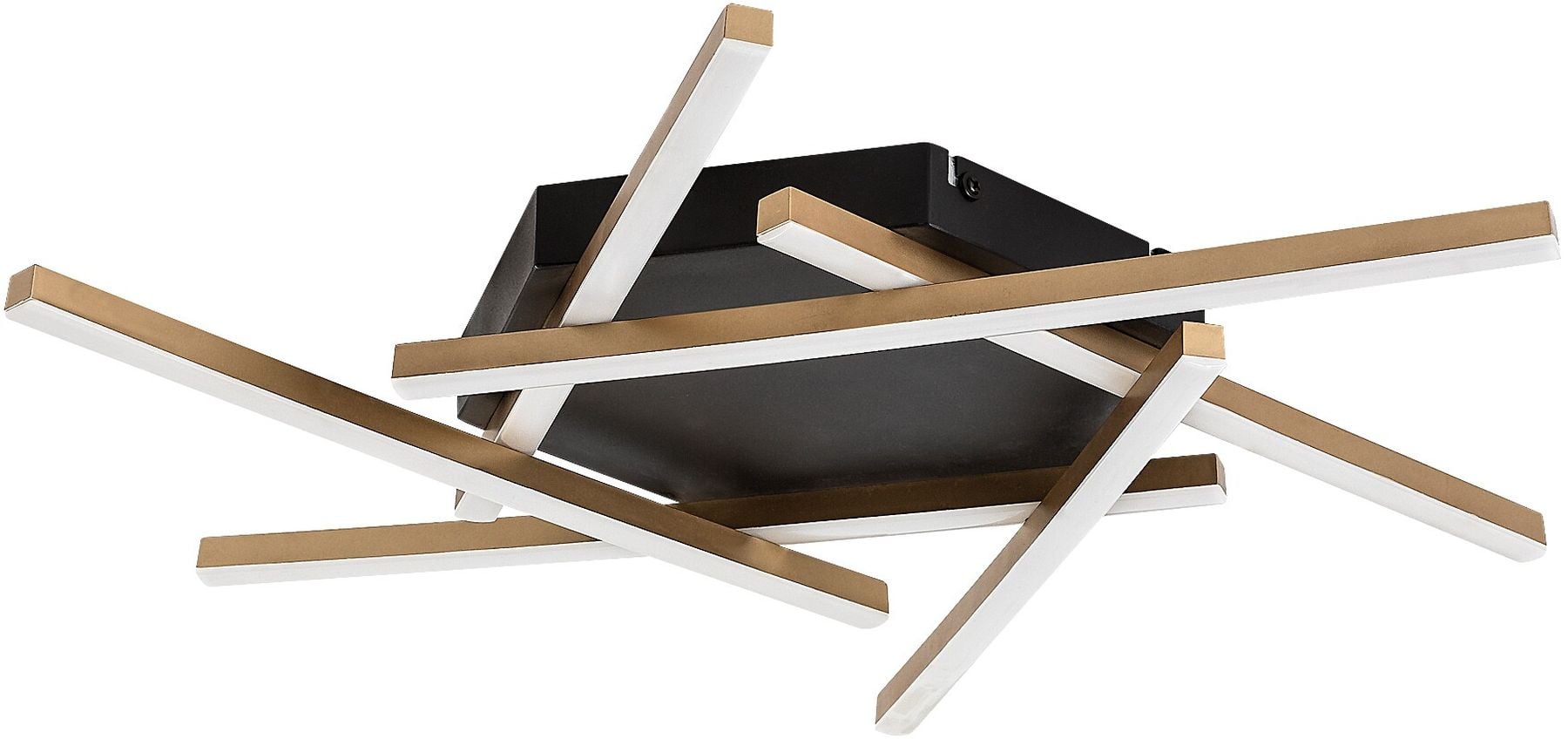 Rabalux Severine mennyezeti lámpa 6x40 W fehér-fekete-arany 71365