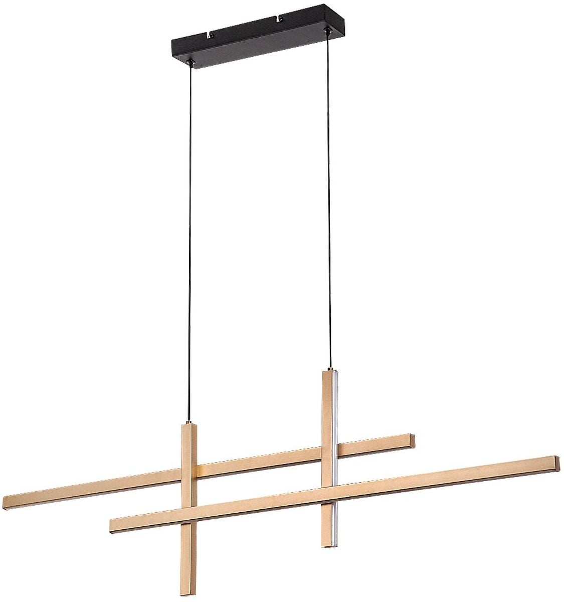 Rabalux Severine függőlámpa 4x40 W fehér-fekete-arany 72366